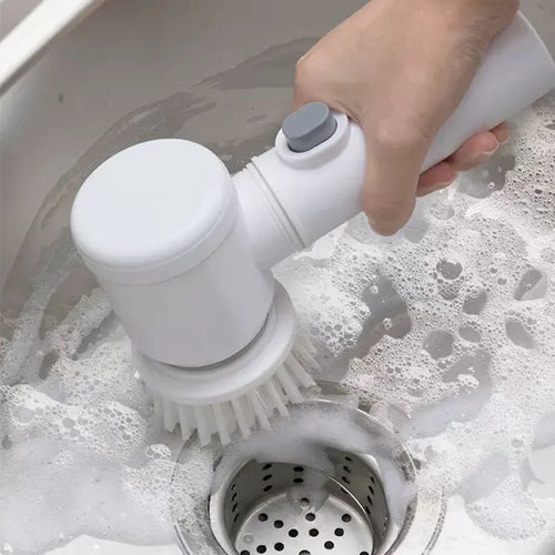 Multi-functional Electric Cleaning Brush for Kitchen and Bathroom - Wireless
