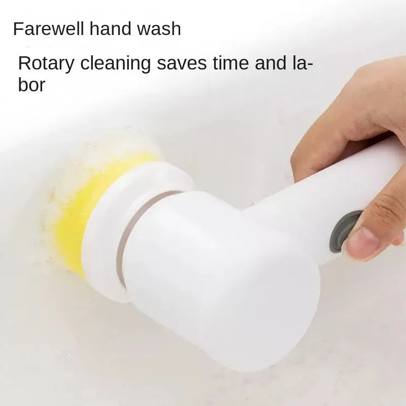 Multi-functional Electric Cleaning Brush for Kitchen and Bathroom - Wireless